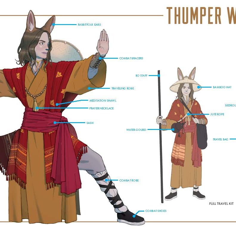 LARP-Rabbitfolk-Monk
